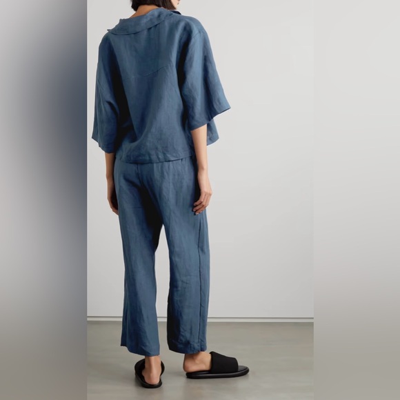 Deiji Studios Asymmetrical Top — BLUE - Picture 3 of 14